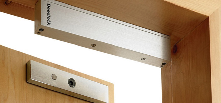 Magnetic lock installation Norco